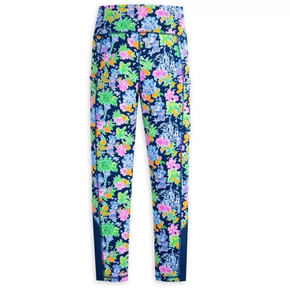 2024 Disney Parks Lilly Pulitzer Weekender High Rise Leggings MEDIUM - NEW - Picture 6 of 7